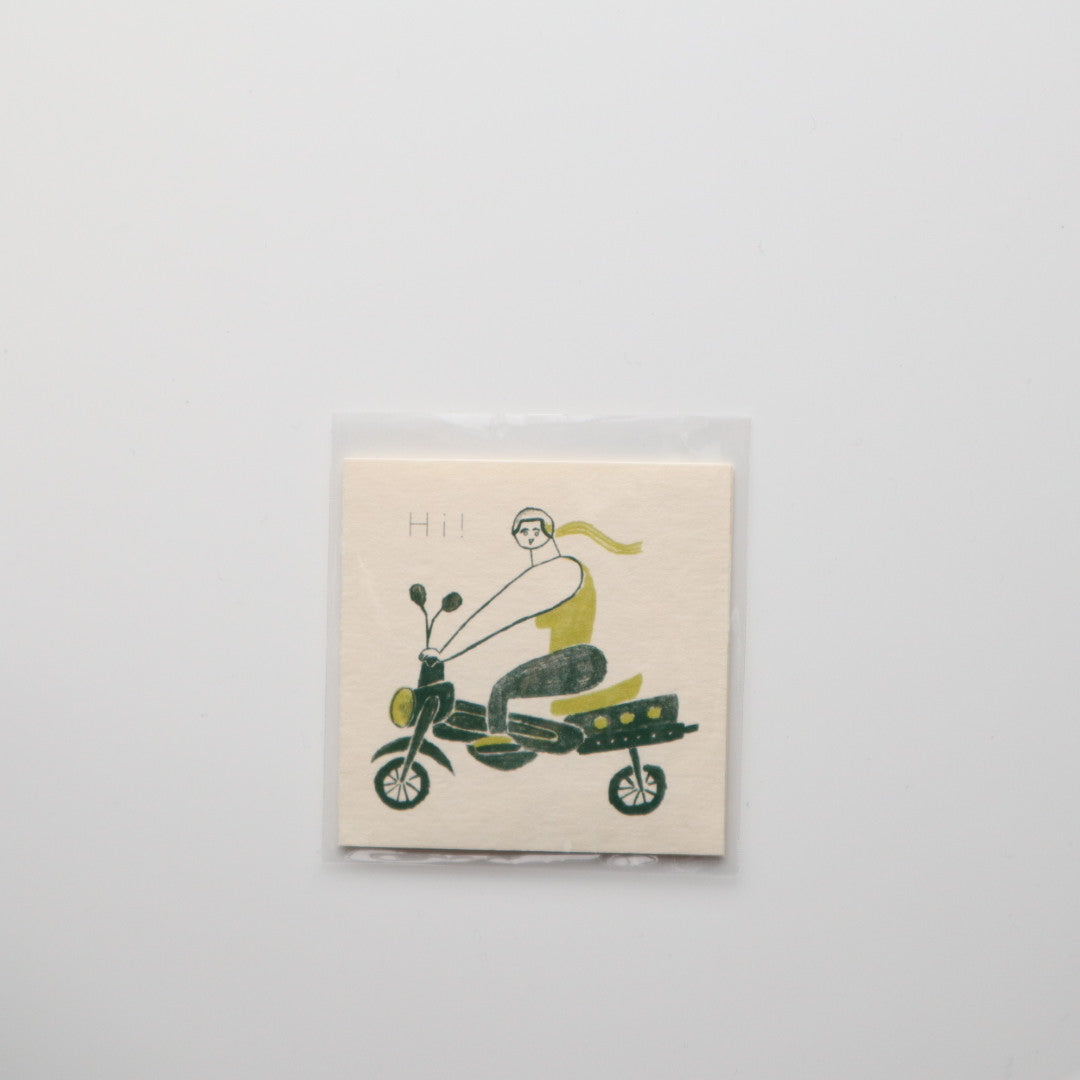 3輪社 ますたにあやこ ミニメッセージカード sc-11