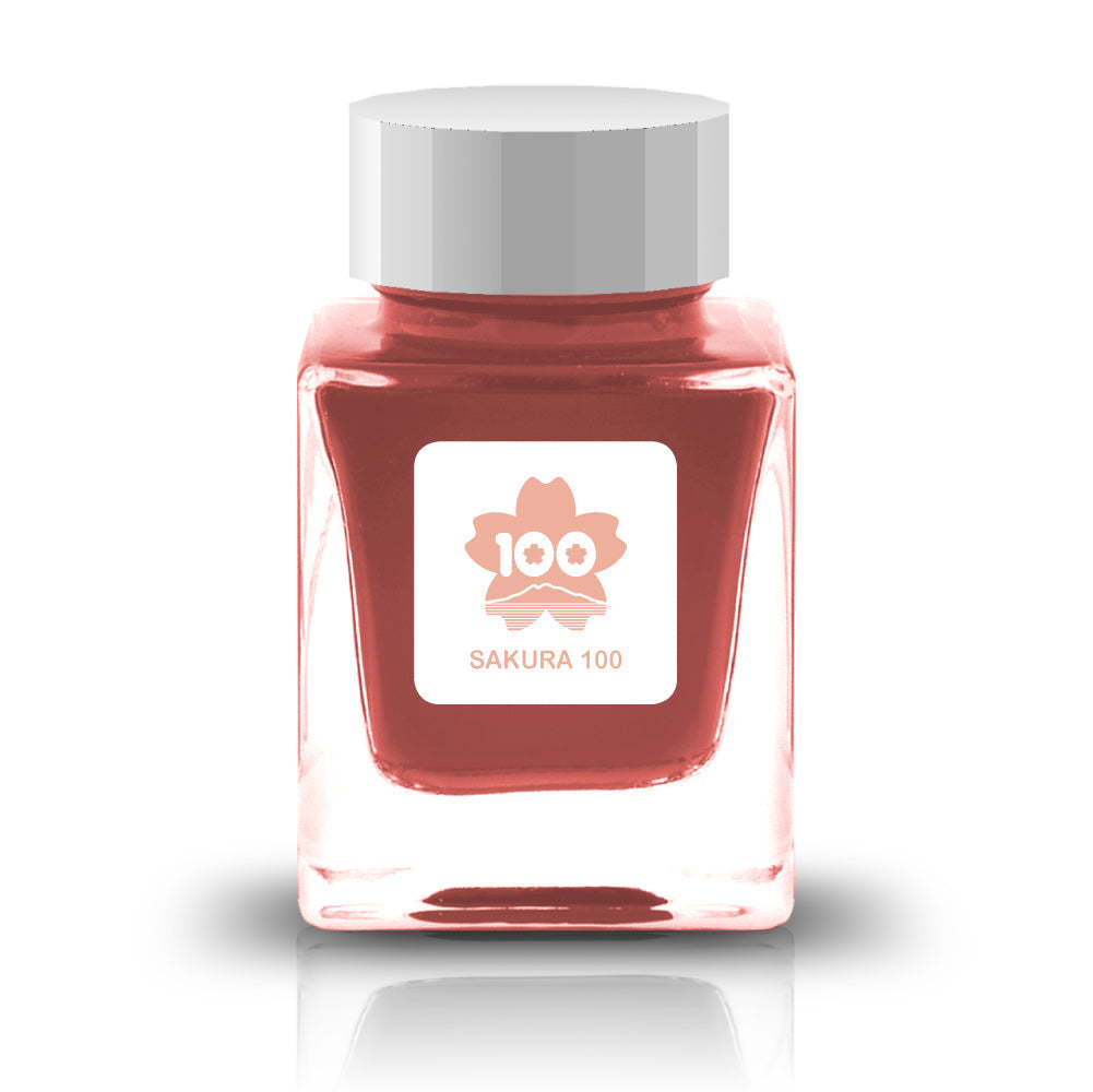 【期間限定】平山萬年堂 インク30ml SAKURA100【ラメ入り】