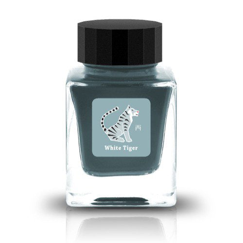 【期間限定】平山萬年堂 インク30ml White Tiger【ラメ入り】