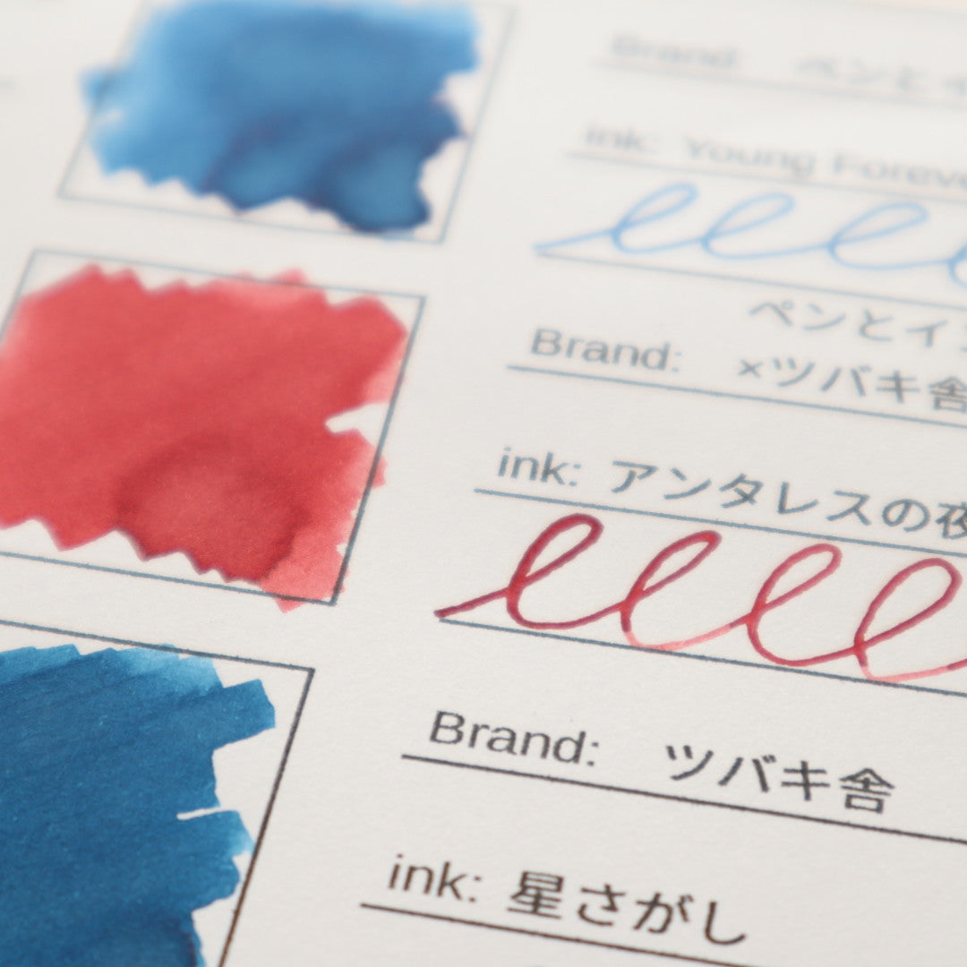 【期間限定】ペンとインクと文房具の店 樂 x ツバキ舎 インク30ml アンタレスの夜