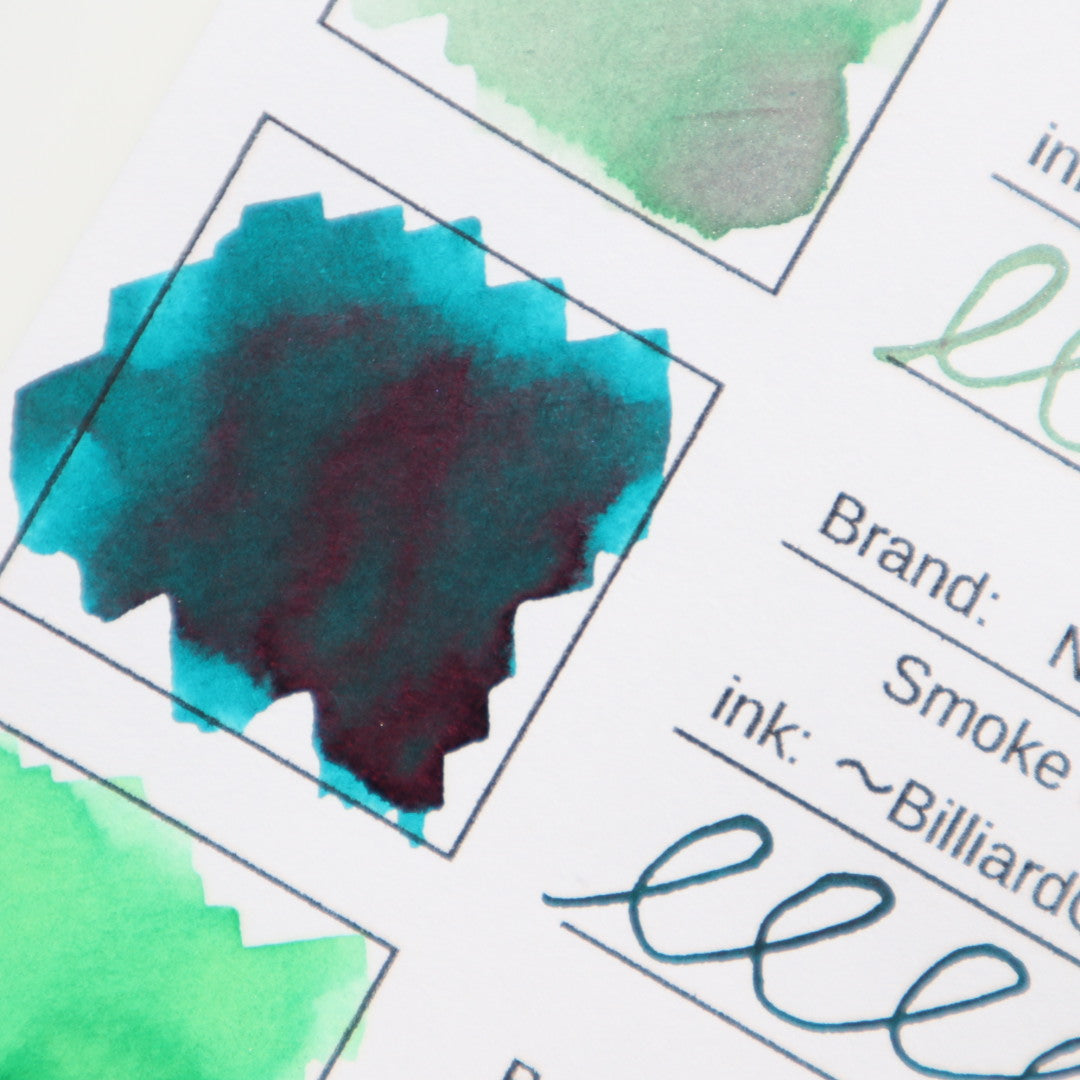 【期間限定】NINE雑貨ストア インク30ml Smoke on the Water 〜BilliardGreen〜【ラメ入り】