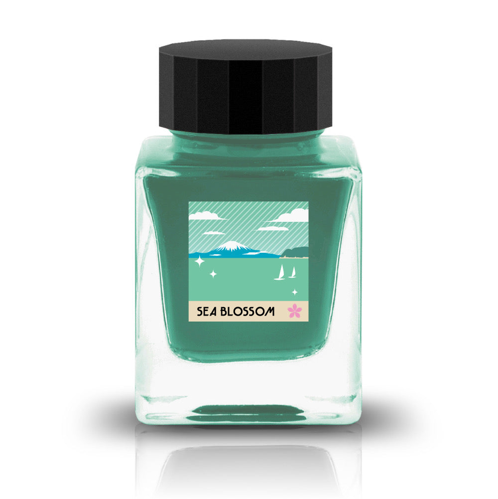 【期間限定】 文章堂 インク30ml SEA BLOSSOM【ラメ入り】