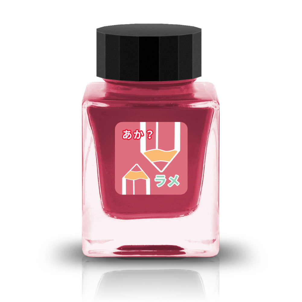 【期間限定】なかちゃんショップ インク30ml いろえんぴつ あか? ラメ【ラメ入り】