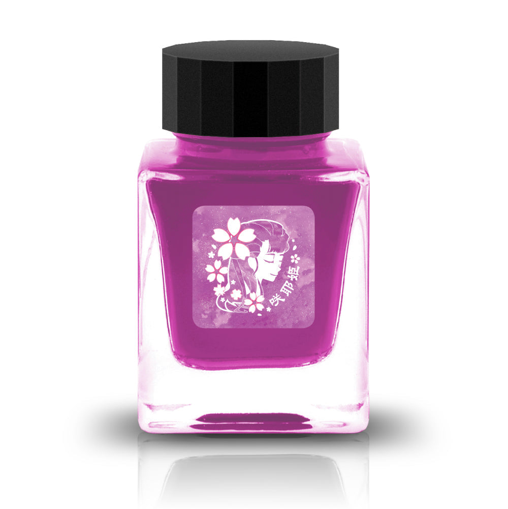 【期間限定】哲磋工房 インク30ml 咲耶姫【ラメ入り】