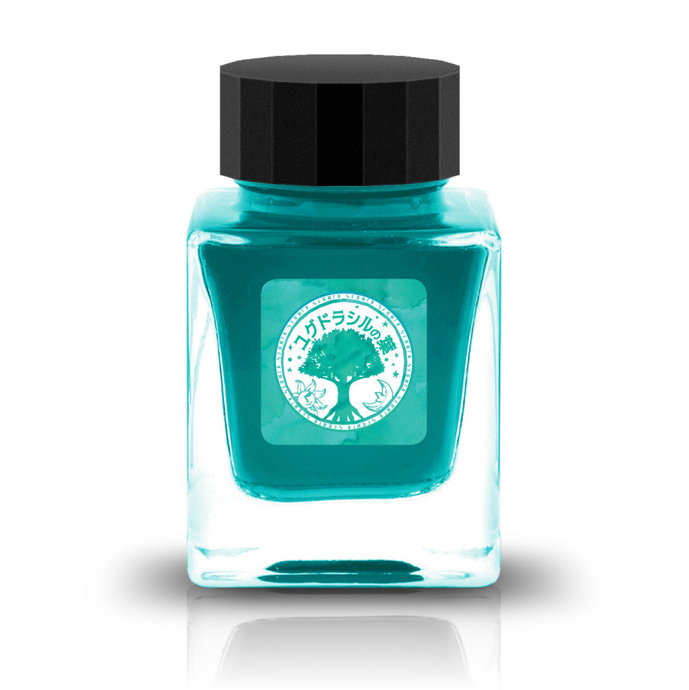 【期間限定】哲磋工房 インク30ml ユグドラシルの葉【ラメ入り】