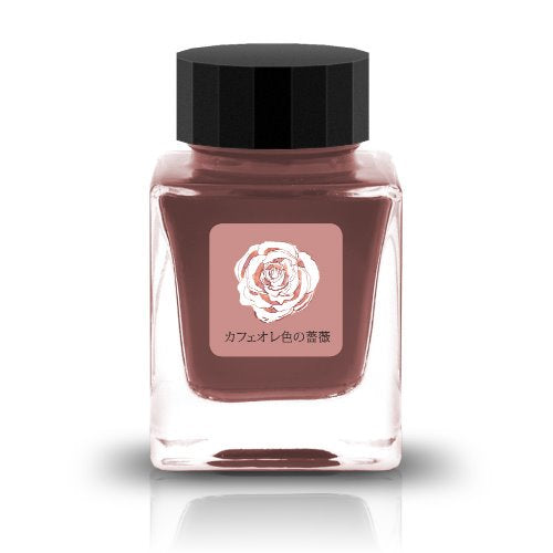 【期間限定】helico(ヘリコ) インク30ml カフェオレ色の薔薇