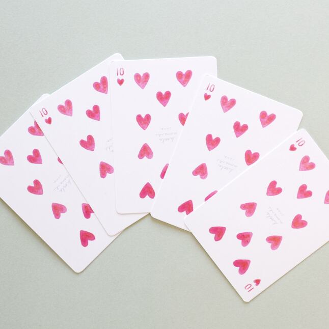 TOMOKO SHINOZUKA(トモコ シノヅカ) like a heart playing card