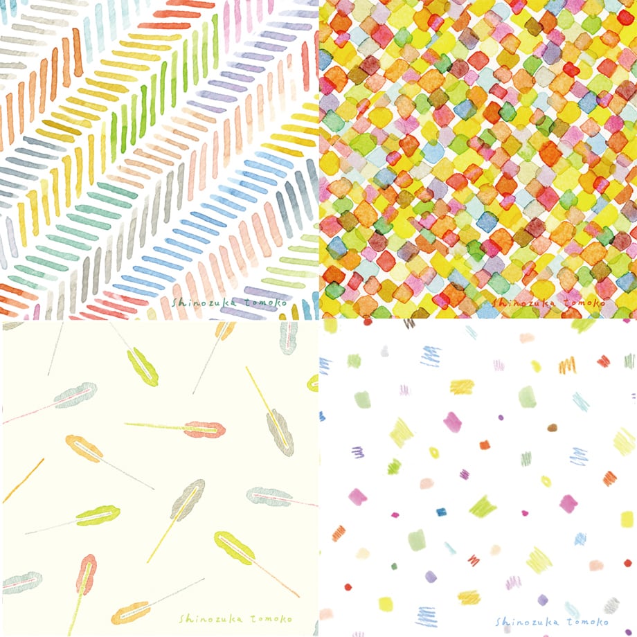 TOMOKO SHINOZUKA(トモコ シノヅカ) Like a ice cream paper set