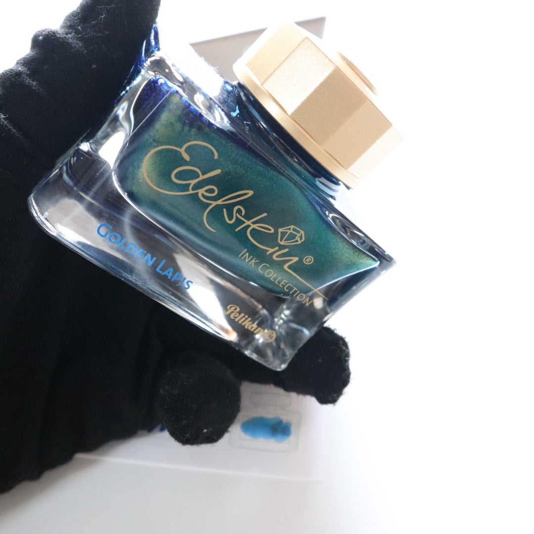 【限定品】Pelikan(ペリカン) インク 50ml エーデルシュタイン Ink of the Year 2024 ゴールデンラピス【ラメ入り】