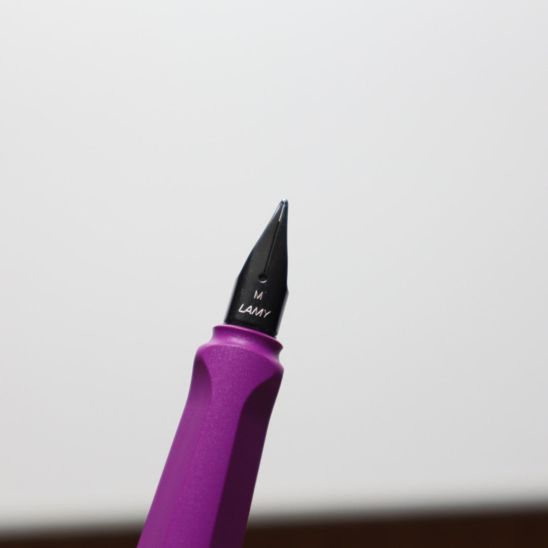【限定品】LAMY(ラミー) 万年筆 サファリ ヴァイオレットブラックベリー 極細字/細字/中字