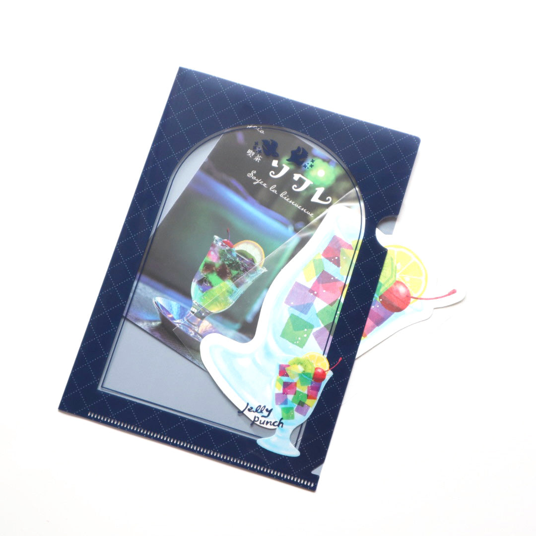 forme.(フォルム) 夢ミル京都喫茶巡り A5クリアファイル 喫茶ソワレ