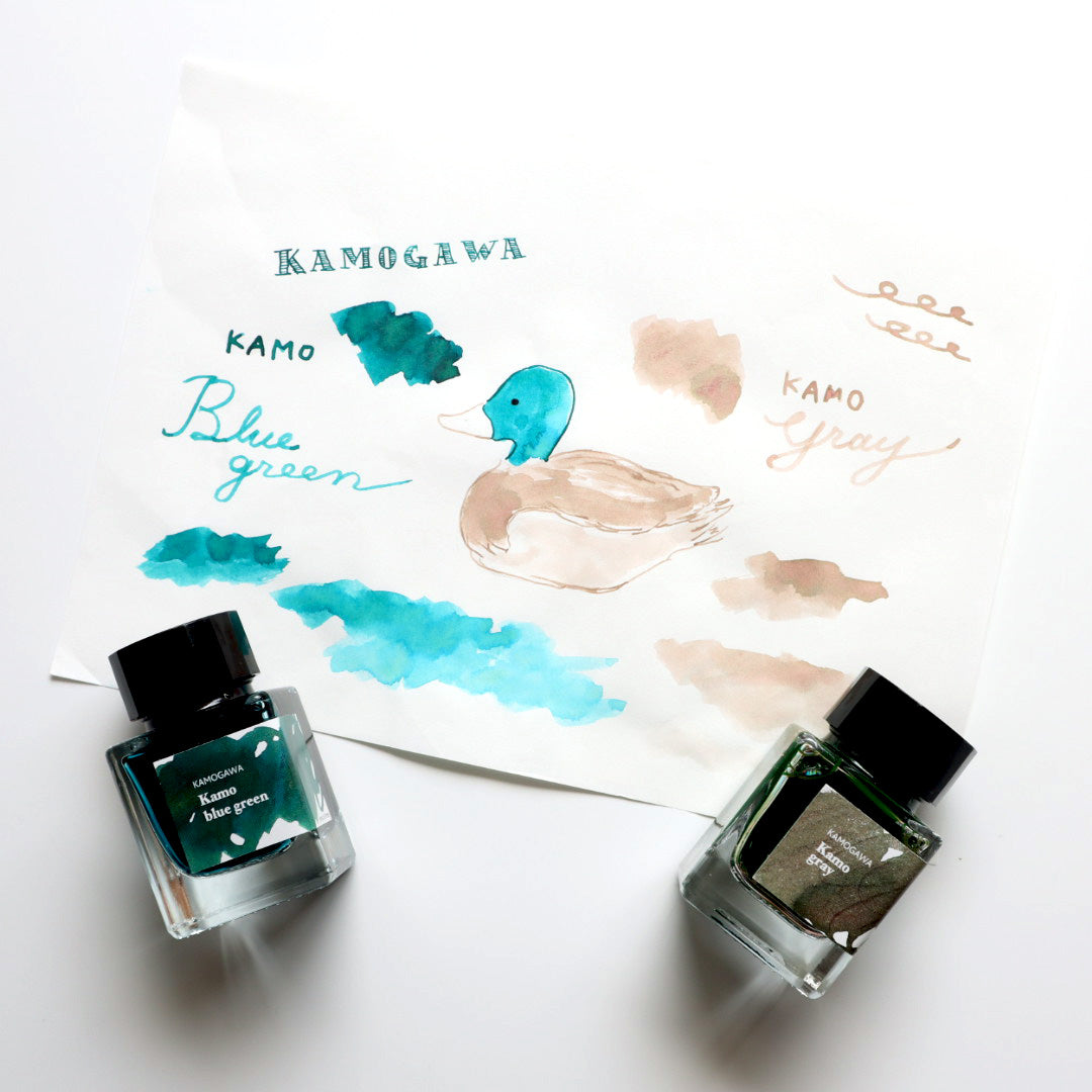 forme.(フォルム) 筆屋-ぺんや- インク 30ml KAMOGAWA KAMO gray