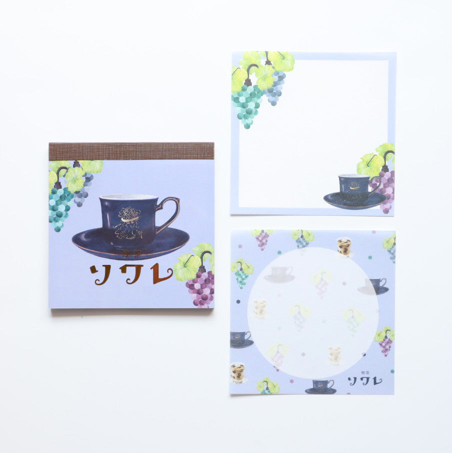 forme.(フォルム) 夢ミル京都喫茶巡り ブロックメモ 喫茶ソワレⅡ