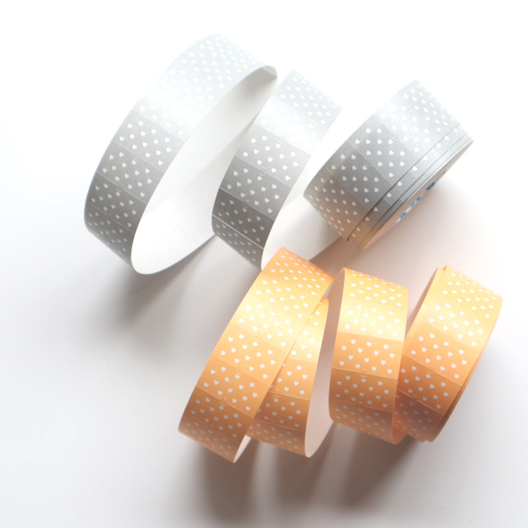 forme.(フォルム) ラベラーシール ハート アプリコット