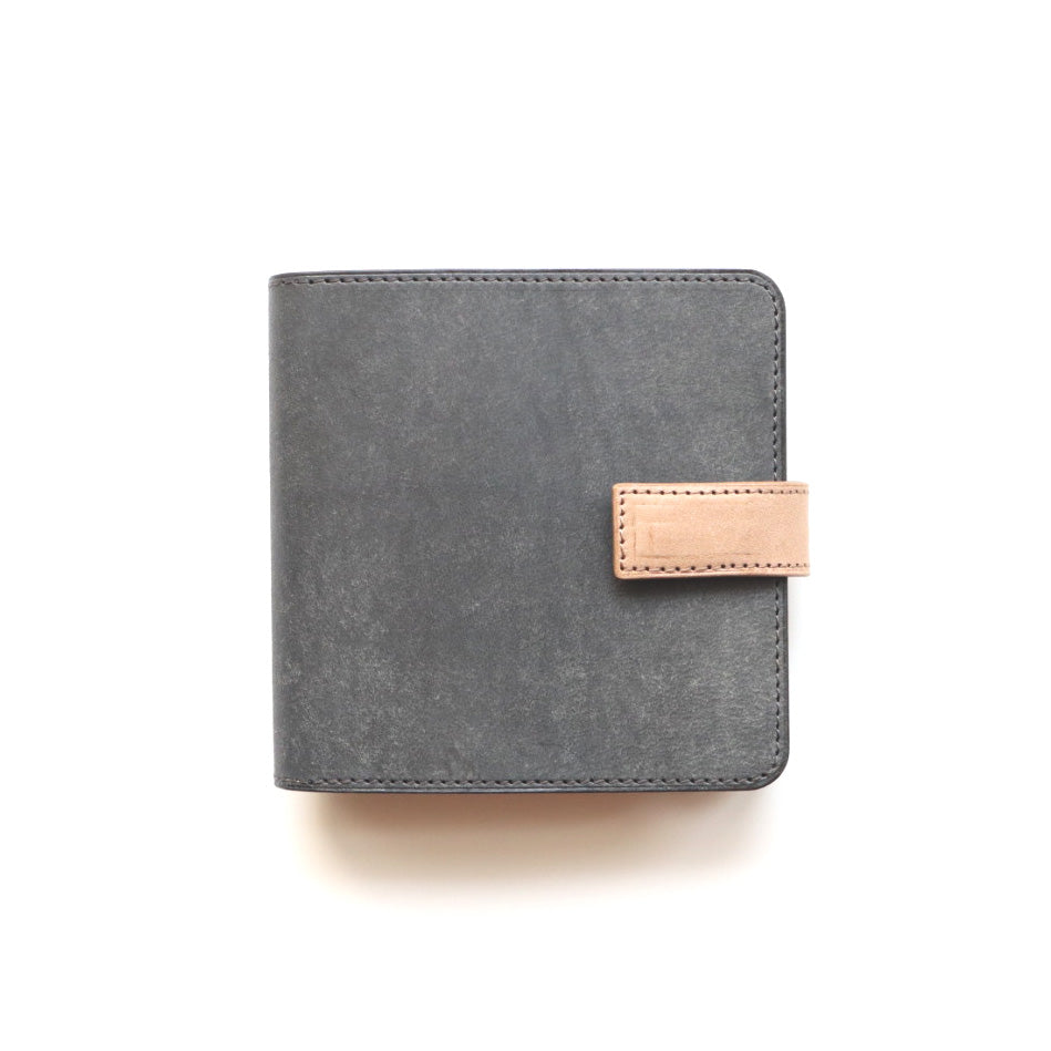 forme.(フォルム) 筆屋-ぺんや- システム手帳 M5スクエア Maya Belly dark grey×grey