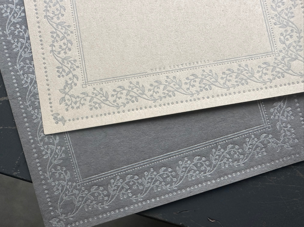 大枝活版室 ORIGAMI LETTER