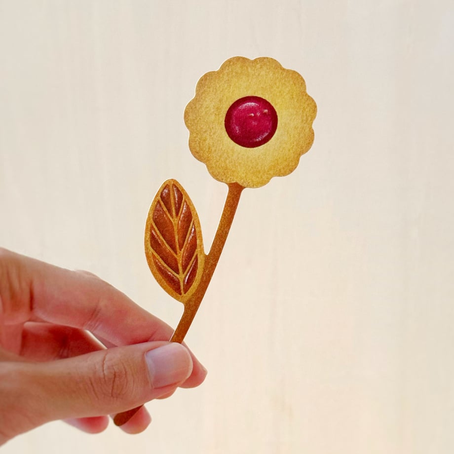 ア・ラ・カル堂 お花クッキーカード ジャム