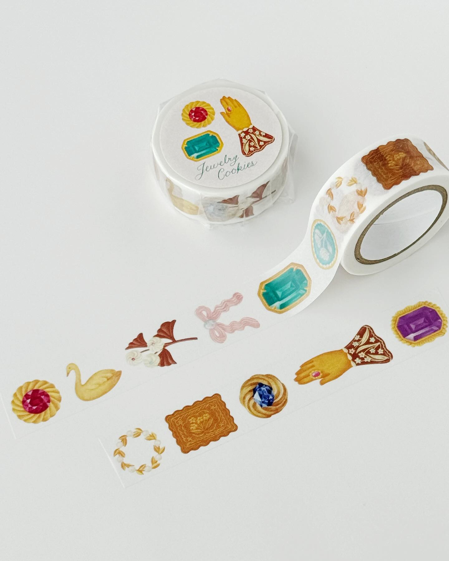 ア・ラ・カル堂 マスキングテープ 宝石クッキー