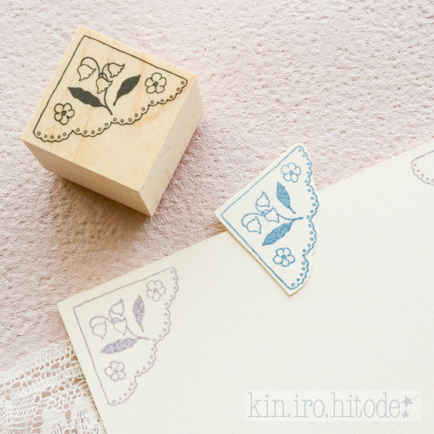 kin.iro.hitode(キンイロヒトデ) ハンコ お花のコーナー