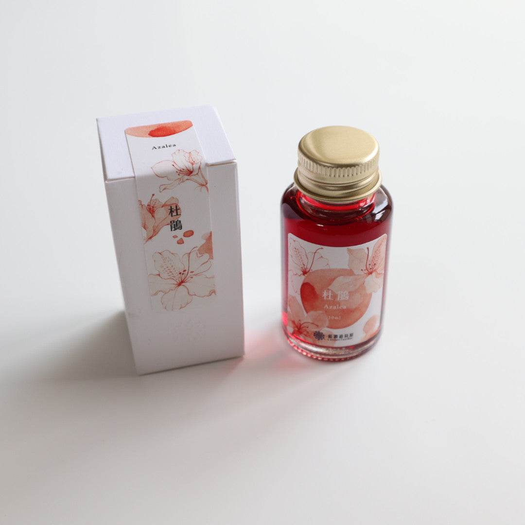 【限定品】藍濃道具屋 インク 30ml 媠甲有春 杜鵑(ドゥー・ジュエン)