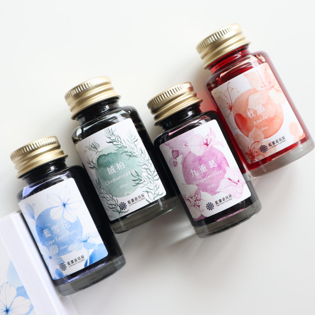 【限定品】藍濃道具屋 インク 30ml 媠甲有春 藍雪花(ラン・シュエ・ホア)