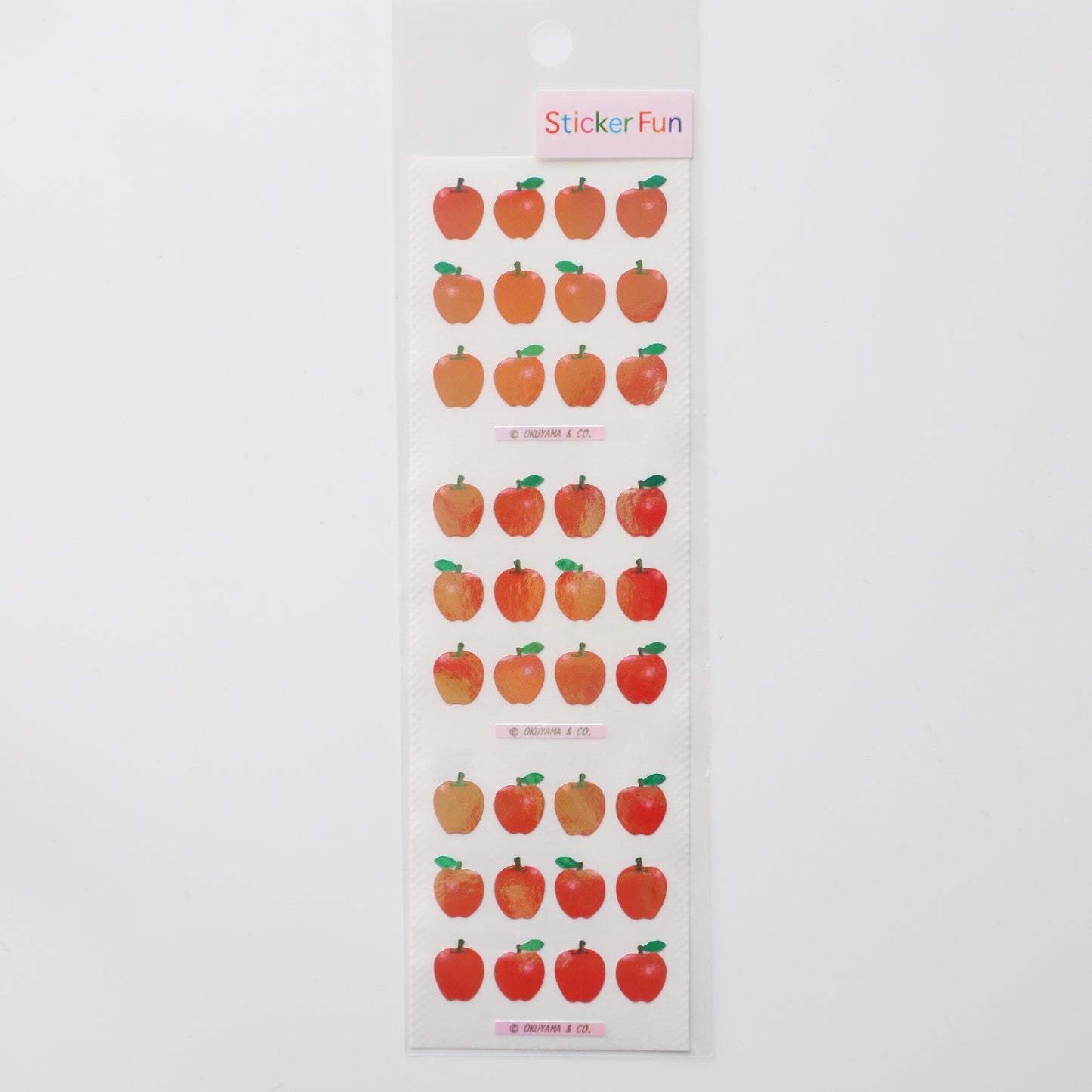 奥山商会 オーロラシール リンゴ4列