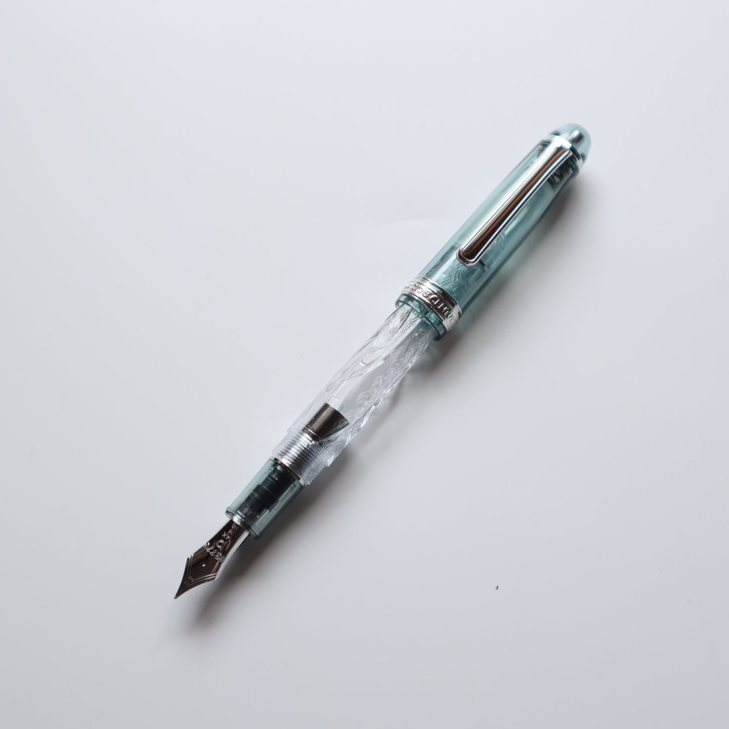 【限定品】プラチナ万年筆 万年筆 #3776 センチュリー 絹雲 極細字/細字/中字