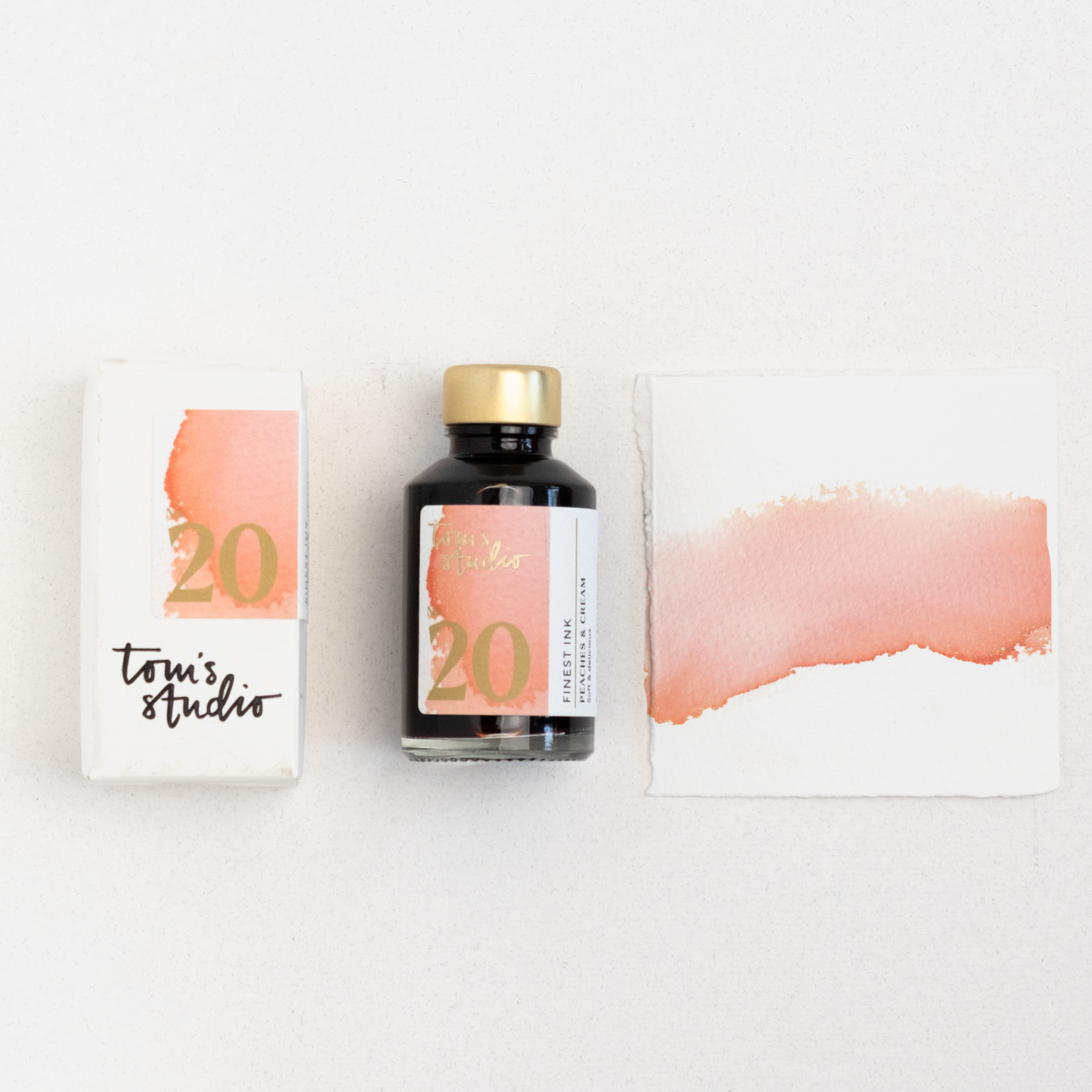 Tom's studio(トムズ スタジオ) インク 50ml ピーチアンドクリーム