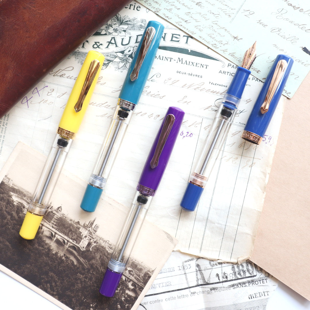 Nahvalur(ナーヴァル) 万年筆 オリジナルプラス サファイア 細字/中字