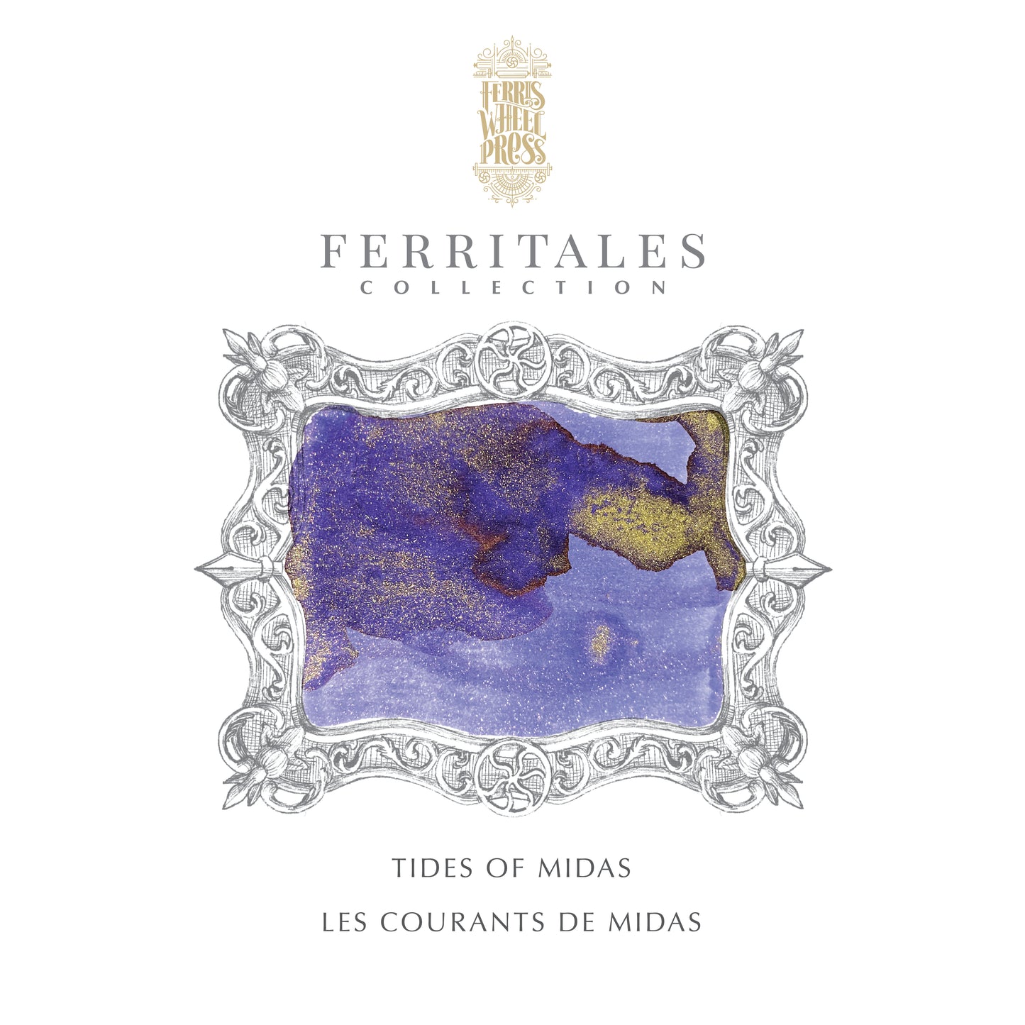FERRIS WHEEL PRESS(フェリスホイールプレス) インク 20ml FERRITALES タイズオブミダス【ラメ入り】