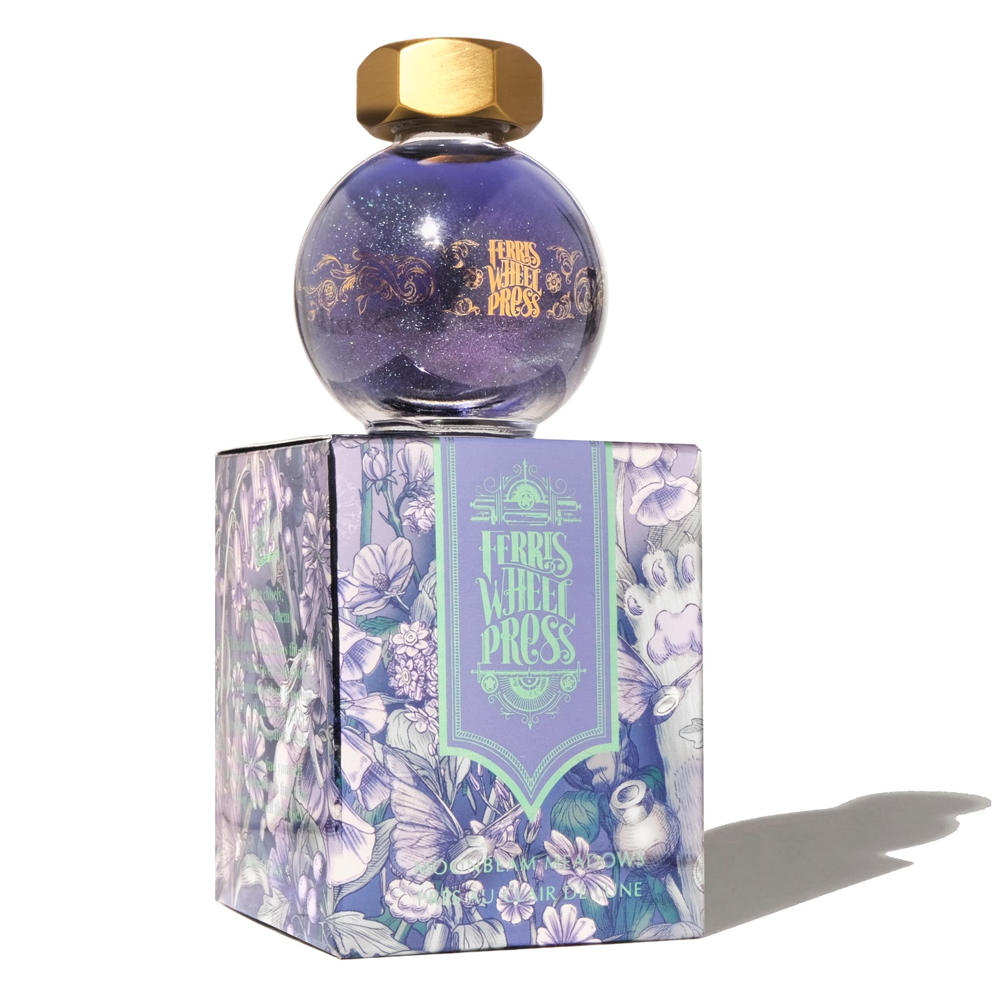 FERRIS WHEEL PRESS(フェリスホイールプレス) インク 20ml FERRITALES ムーンビームメドウ【ラメ入り】