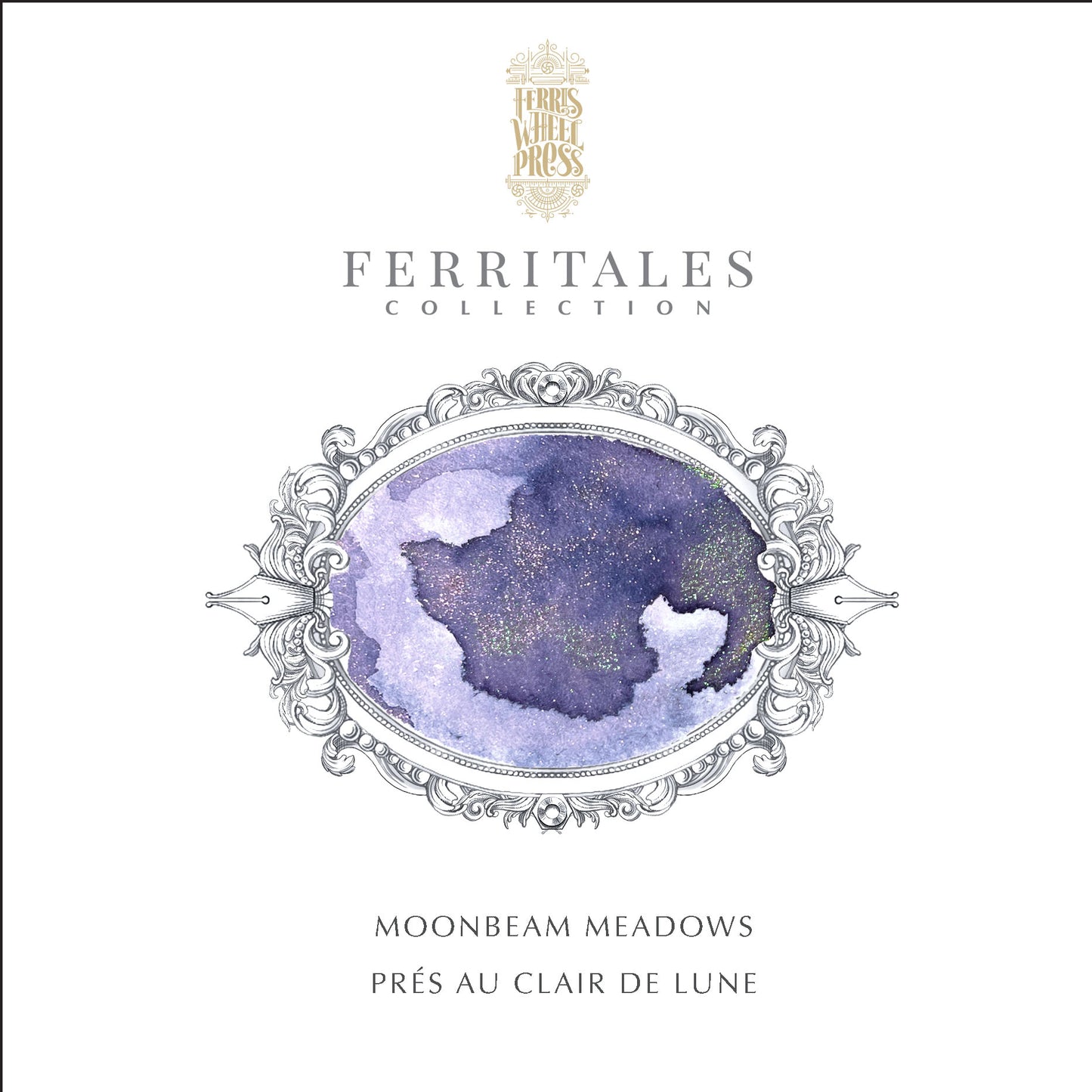 FERRIS WHEEL PRESS(フェリスホイールプレス) インク 20ml FERRITALES ムーンビームメドウ【ラメ入り】