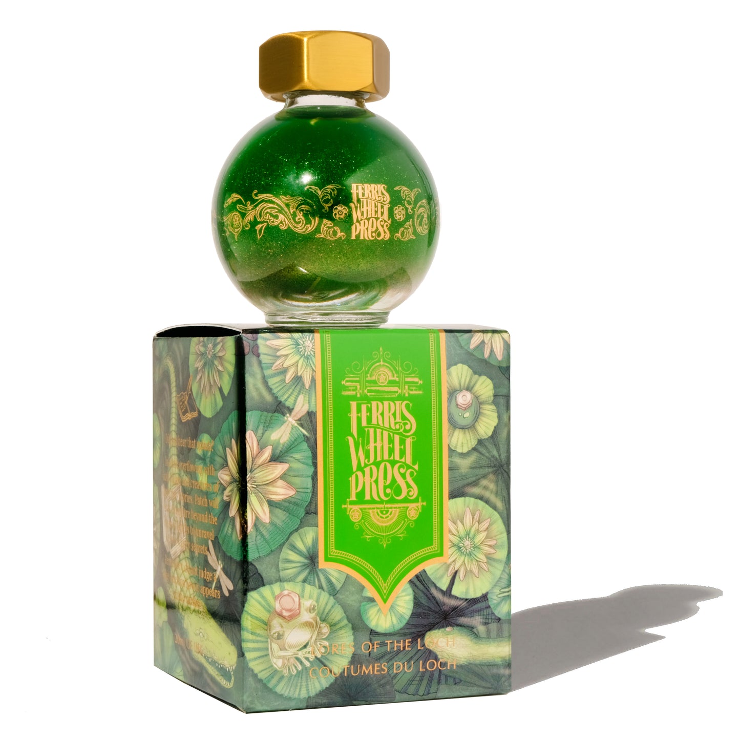 FERRIS WHEEL PRESS(フェリスホイールプレス) インク 20ml FERRITALES ロアーズ オブ ザ ロッホ【ラメ入り】