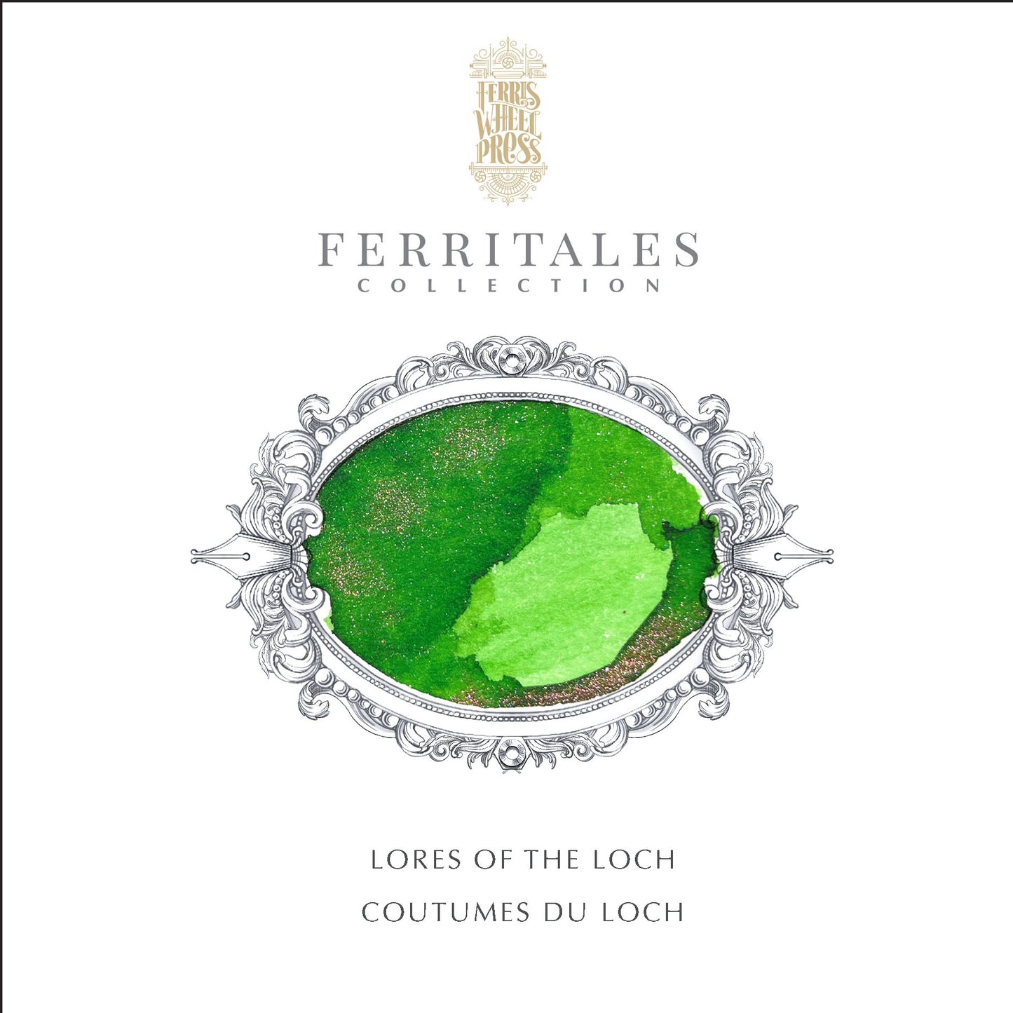 FERRIS WHEEL PRESS(フェリスホイールプレス) インク 20ml FERRITALES ロアーズ オブ ザ ロッホ【ラメ入り】