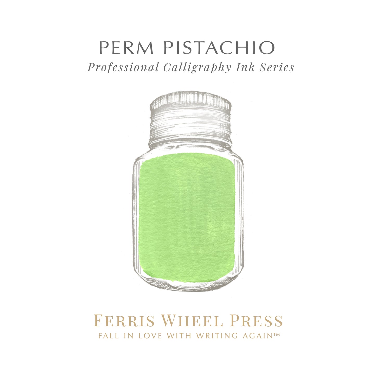 FERRIS WHEEL PRESS(フェリスホイールプレス) インク 28ml パーマ ピスタチオ【顔料】