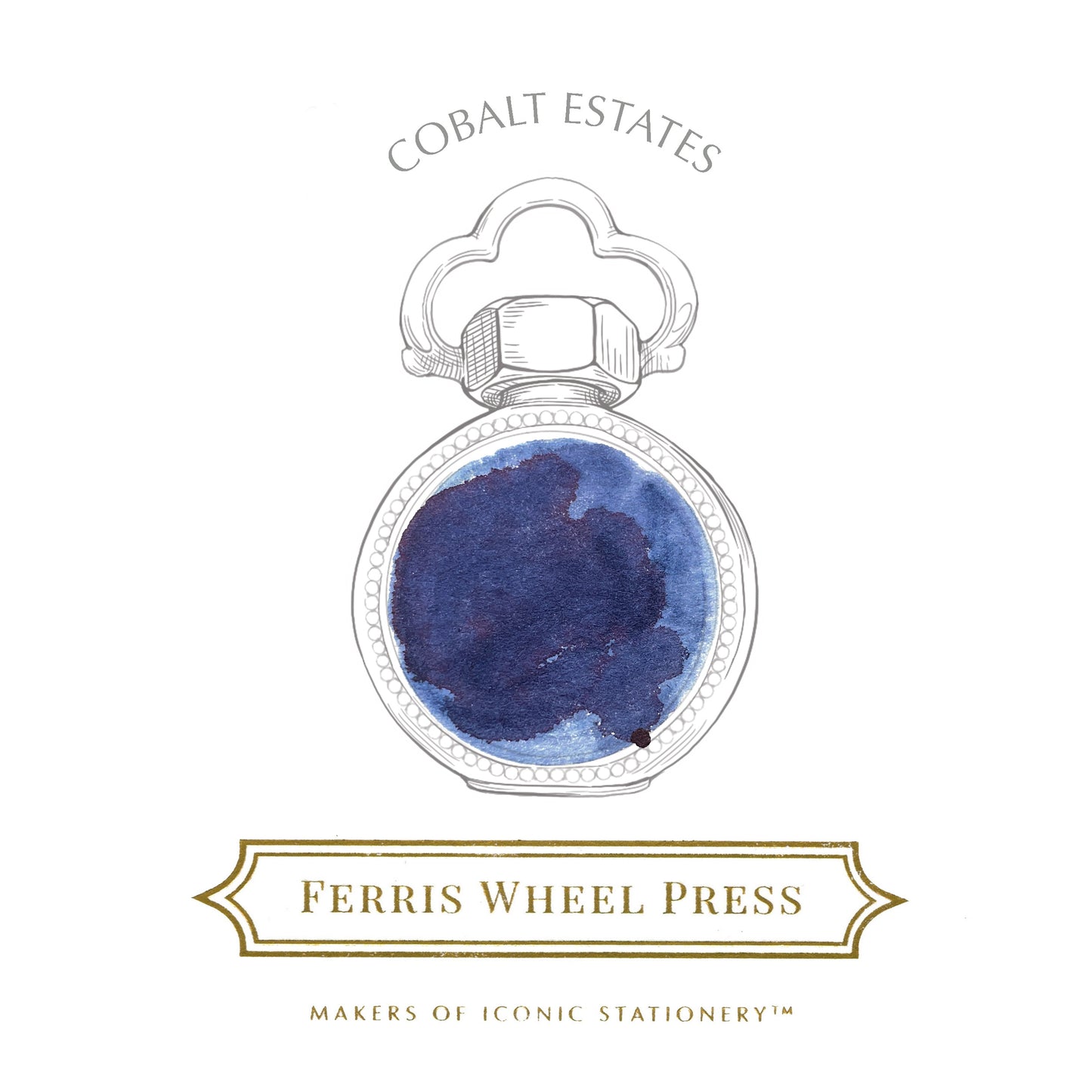 FERRIS WHEEL PRESS(フェリスホイールプレス) インク 38ml COUNTRY RETREAT COLLECTION コバルトエステート