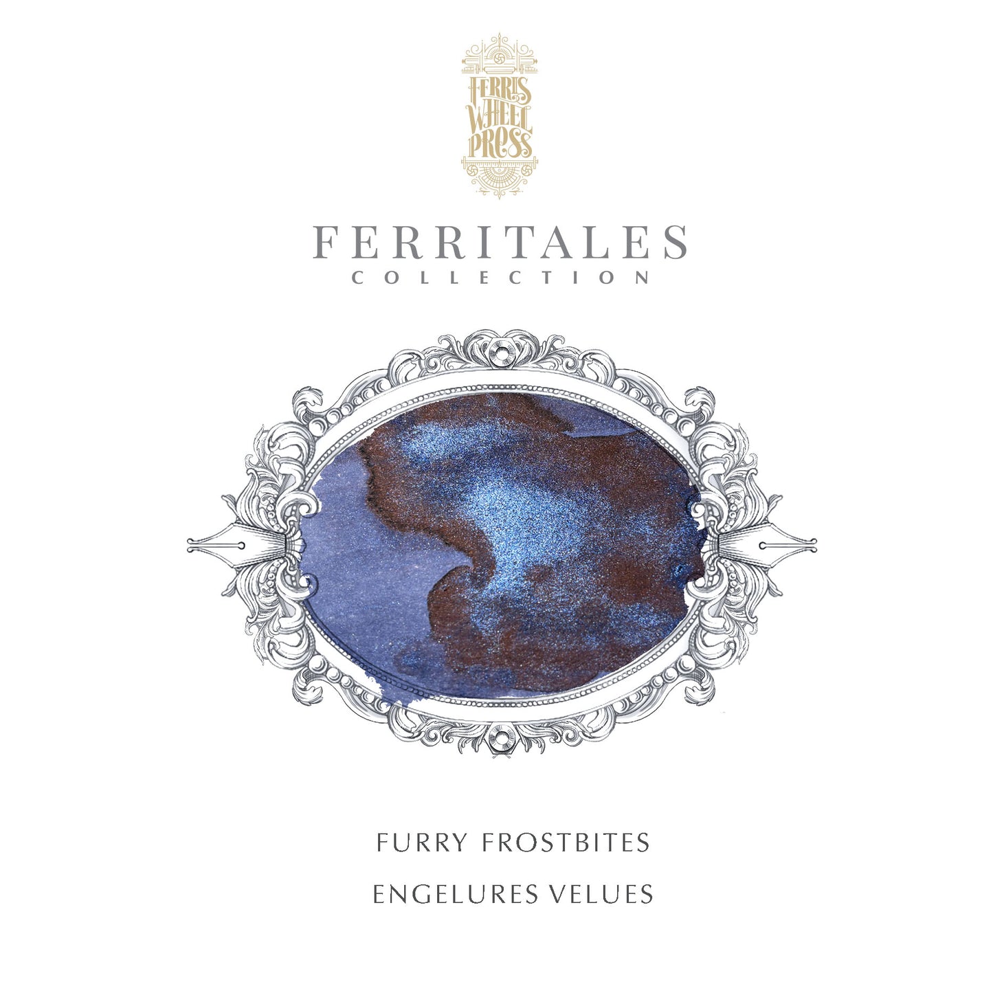 【12月5日より順次配送】FERRIS WHEEL PRESS(フェリスホイールプレス) インク 20ml FERRITALES ファリー フロストバイツ【ラメ入り】