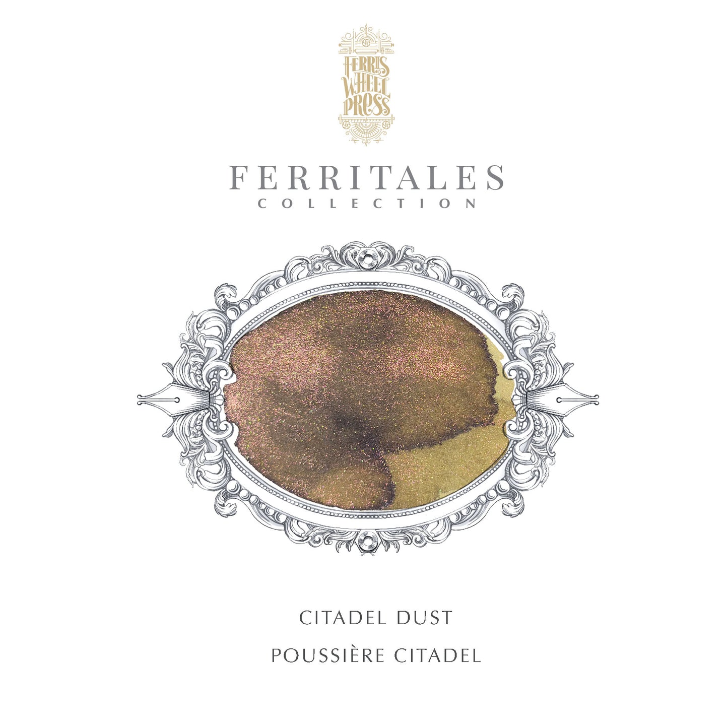 FERRIS WHEEL PRESS(フェリスホイールプレス) インク 20ml FERRITALES シタデル ダスト【ラメ入り】