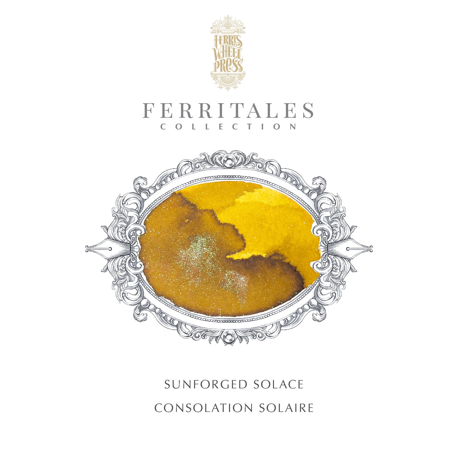 FERRIS WHEEL PRESS(フェリスホイールプレス) インク 20ml FERRITALES サンフォースド ソレス【ラメ入り】