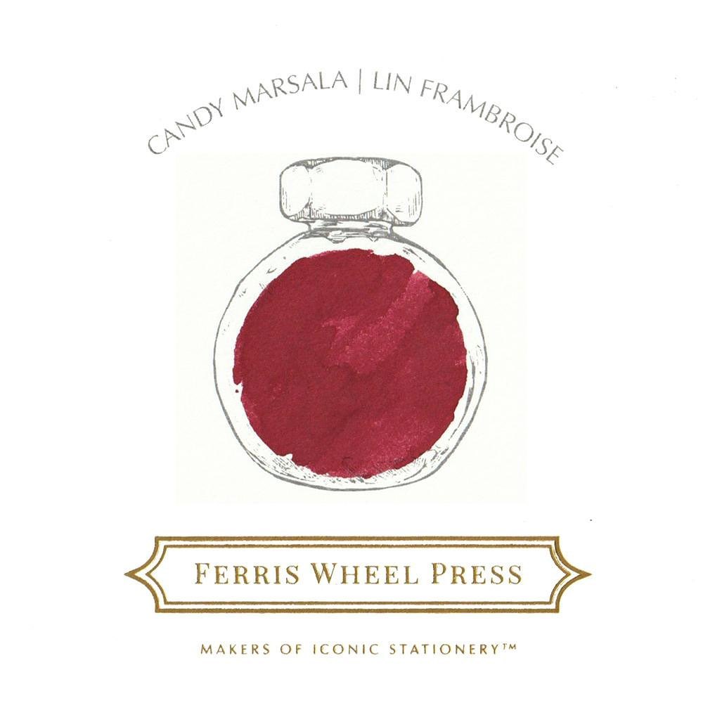 【廃番品】FERRIS WHEEL PRESS(フェリスホイールプレス) インク 38ml THE ORIGINAL TRIO キャンディ マルサラ
