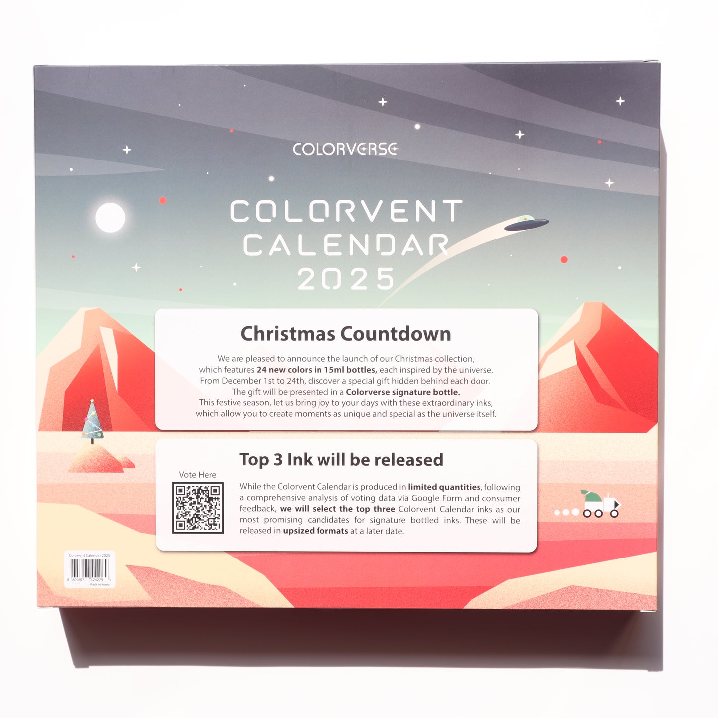 【限定品】COLOR VERSE(カラーバース) インク COLORVENT CALENDER