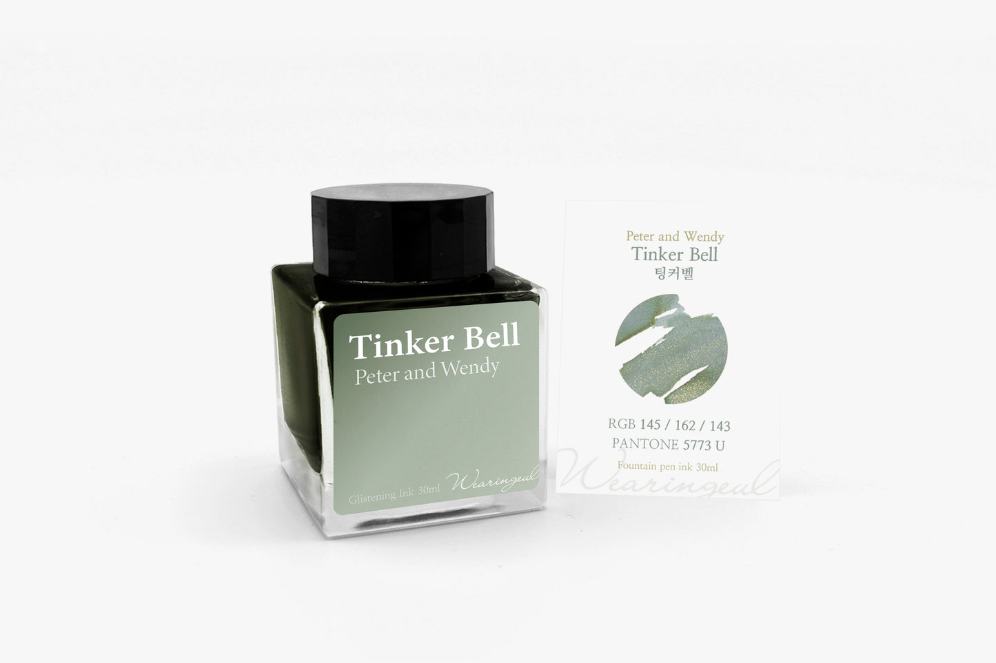 Wearingeul(ウェアリングィル) インク 30ml Peter and Wendy (ジェームズ・M・バリー ピーター・パンとウェンディ) Tinker Bell【ラメ入り】