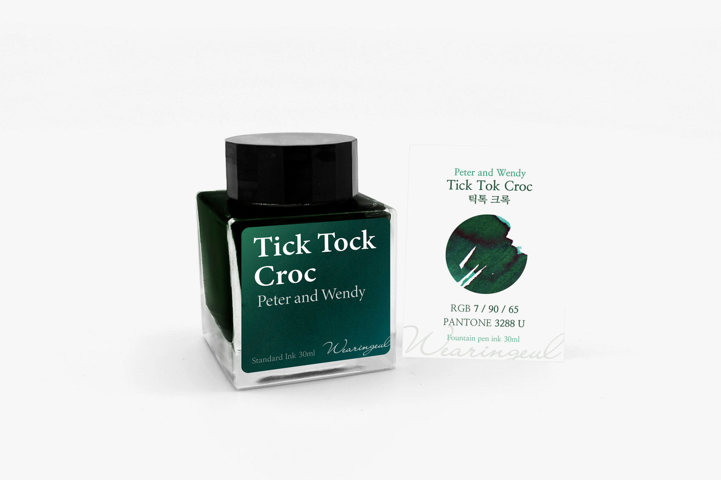 Wearingeul(ウェアリングィル) インク 30ml Peter and Wendy (ジェームズ・M・バリー ピーター・パンとウェンディ) Tick Tock Croc