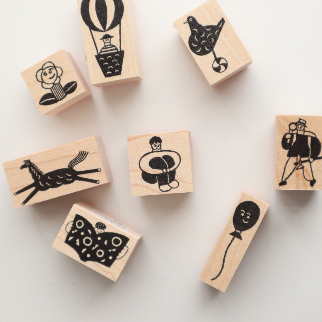 3輪社 ますたにあやこ はんこ stamp_008