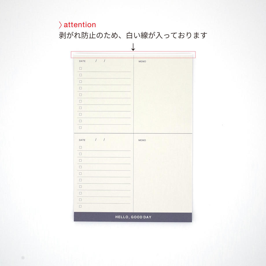 FIVE(ファイブ) TO DO LIST 2DAY A5サイズ