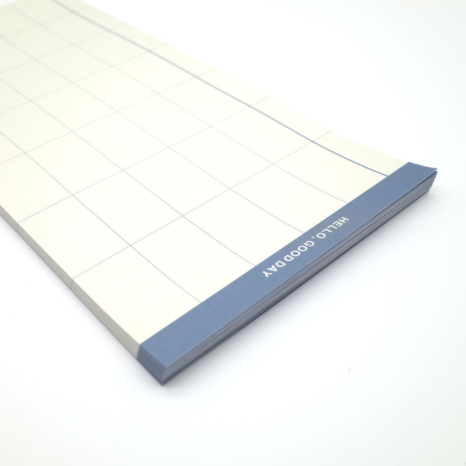 FIVE(ファイブ) WEEKLY&MONTHLY memopad BLUE