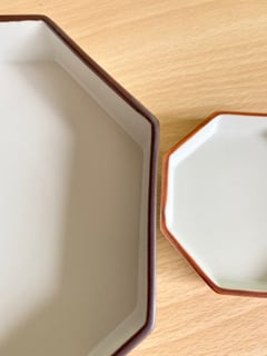 江口製陶所 macaron 八角皿 小