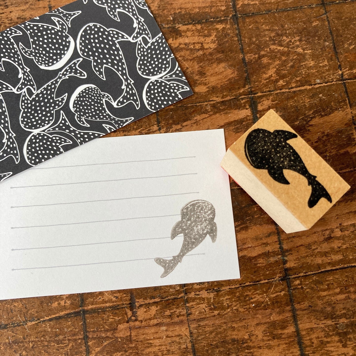 spicaの庭 スピカ模様店 じんべいざめのはんこ じんべいざめ