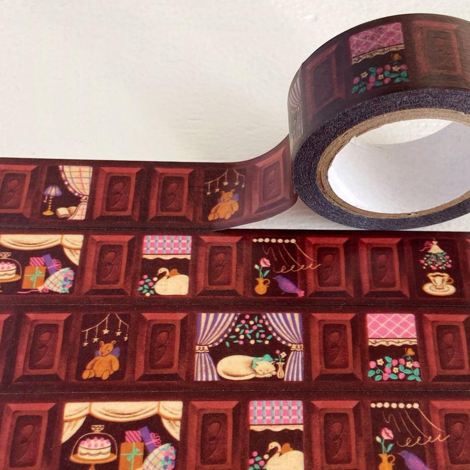 ア・ラ・カル堂 マスキングテープ チョコレートアパートメント