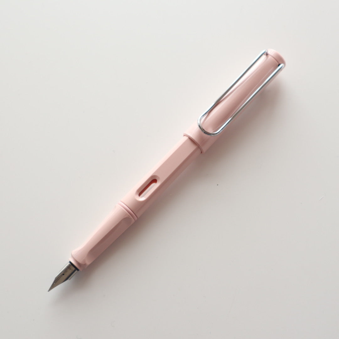 【限定品】LAMY(ラミー) 万年筆 サファリ パステルパウダーローズ 極細字/細字/中字